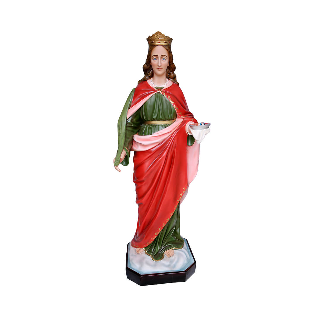 Statua Santa Lucia - 130cm - Lux Dei - Vendita Articoli Religiosi