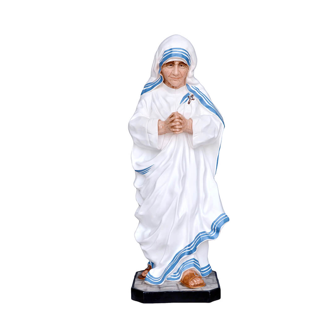 Statua Santa Madre Teresa di Calcutta - 100cm - Lux Dei - Vendita Articoli Religiosi