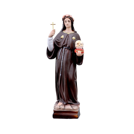 Statua Santa Rosalia - 30cm - Lux Dei - Vendita Articoli Religiosi