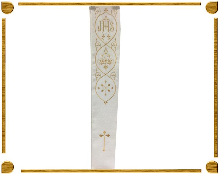 Stola Ricamata con Croce - luxdei.it
