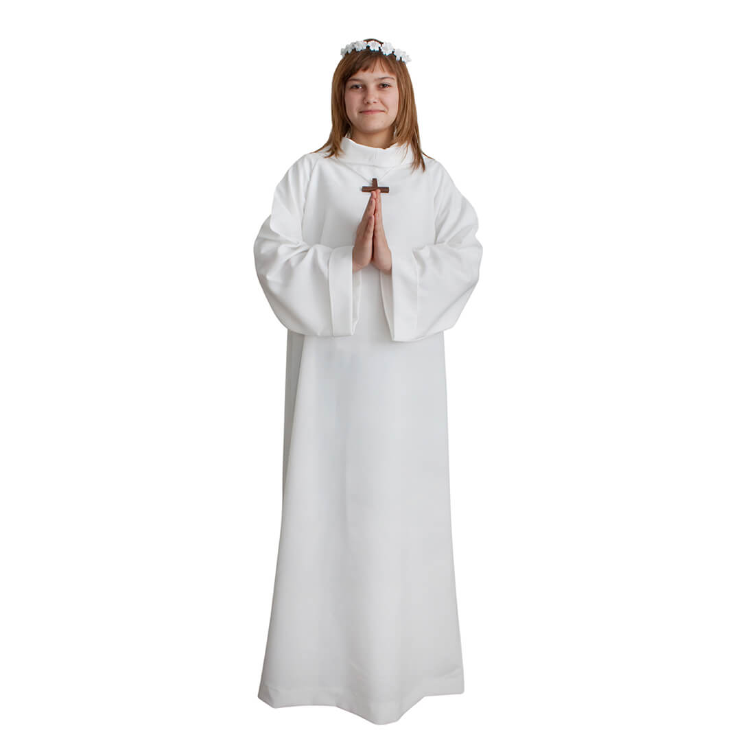 Tunica Prima Comunione Standard - Modello Economy - Lux Dei - Vendita Articoli Religiosi