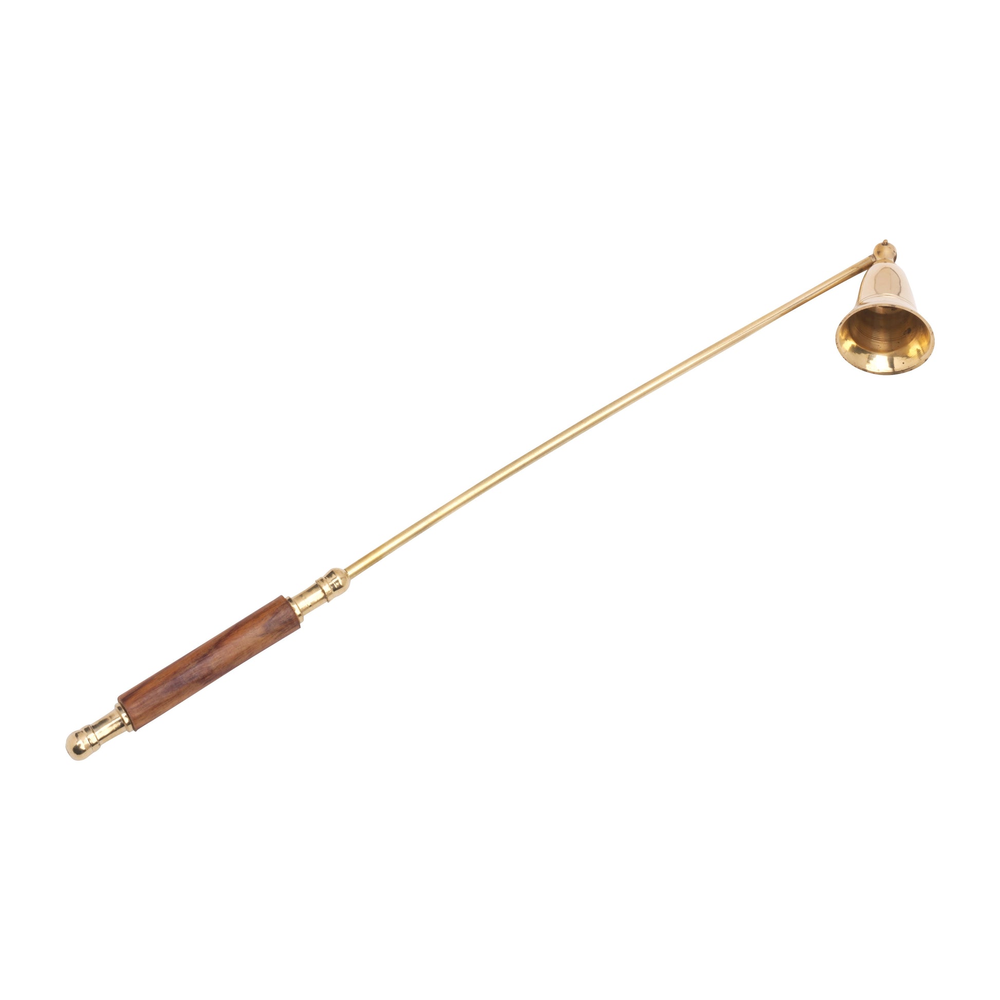Spegnicandela con manico in legno 35 cm