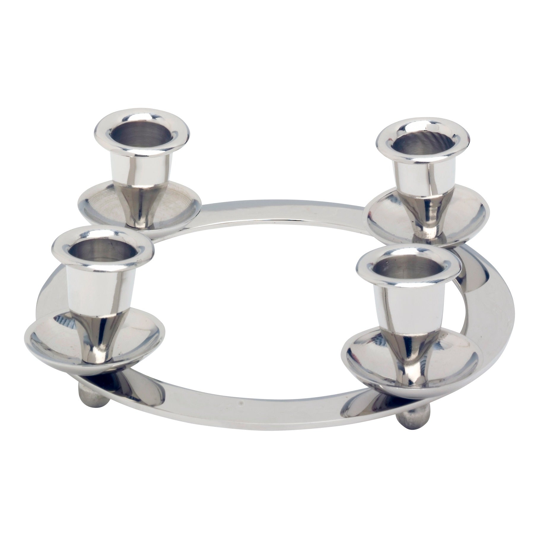 Corona placcato nickel D 21 cm