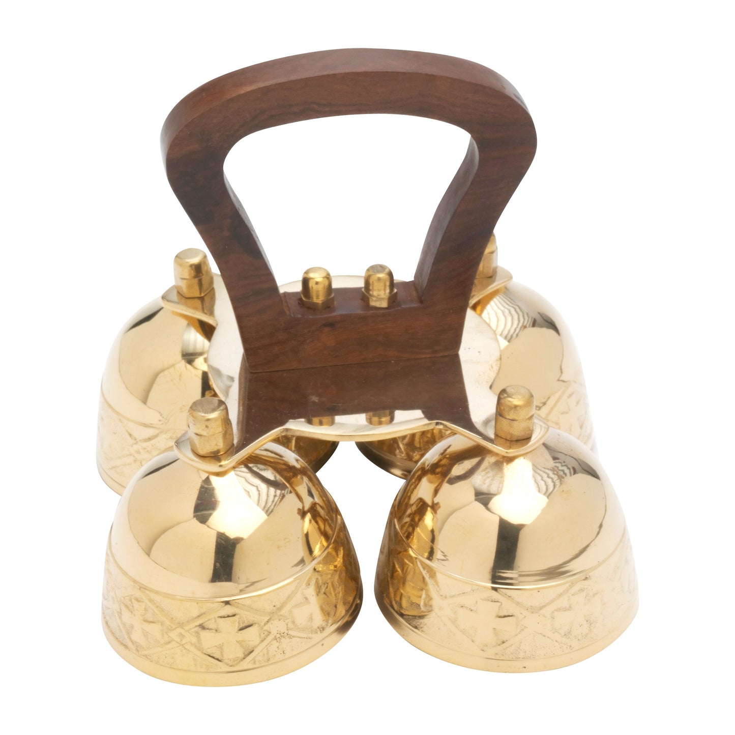Campana altare 4-suoni manico di legno