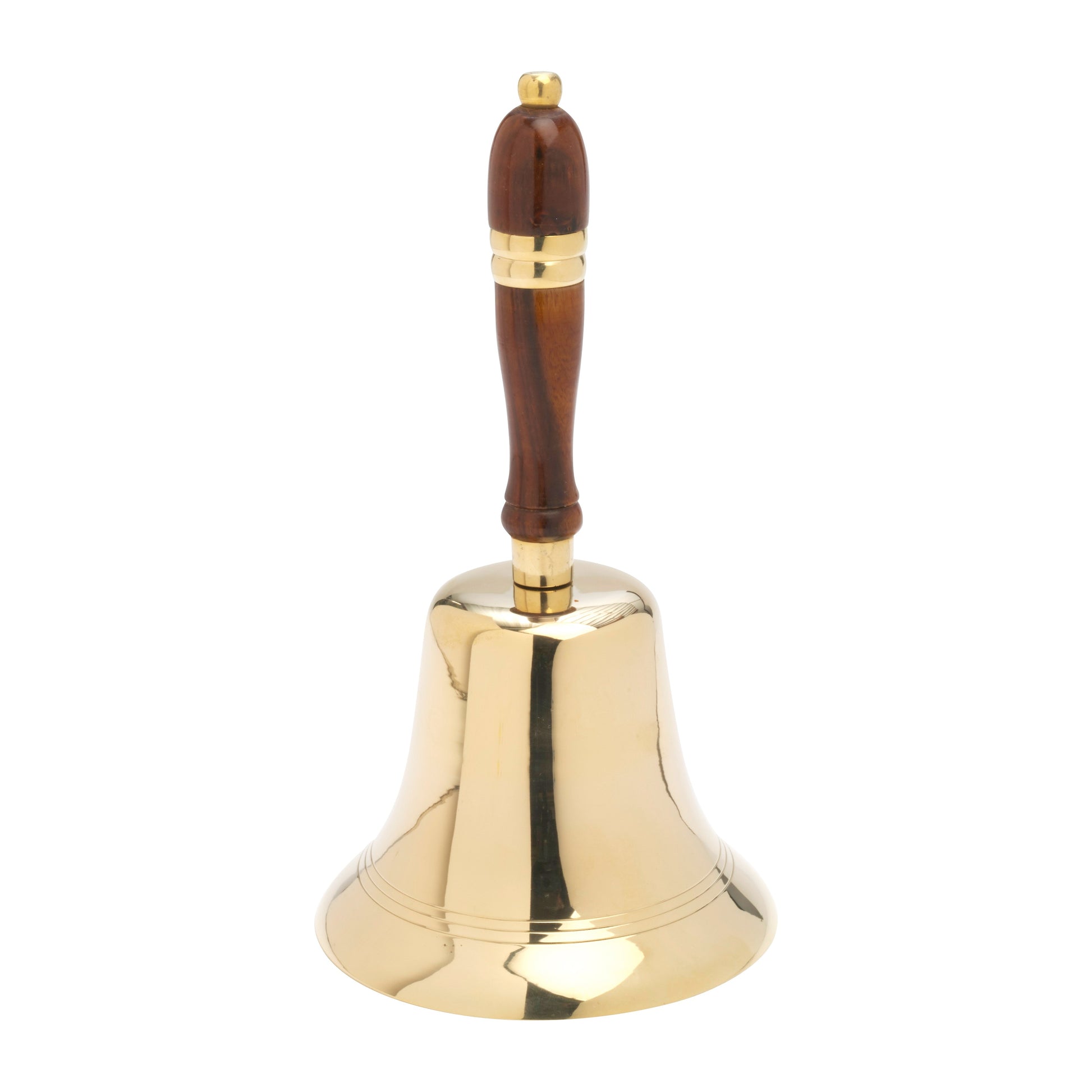 Campana altare manico di legno H 26 cm
