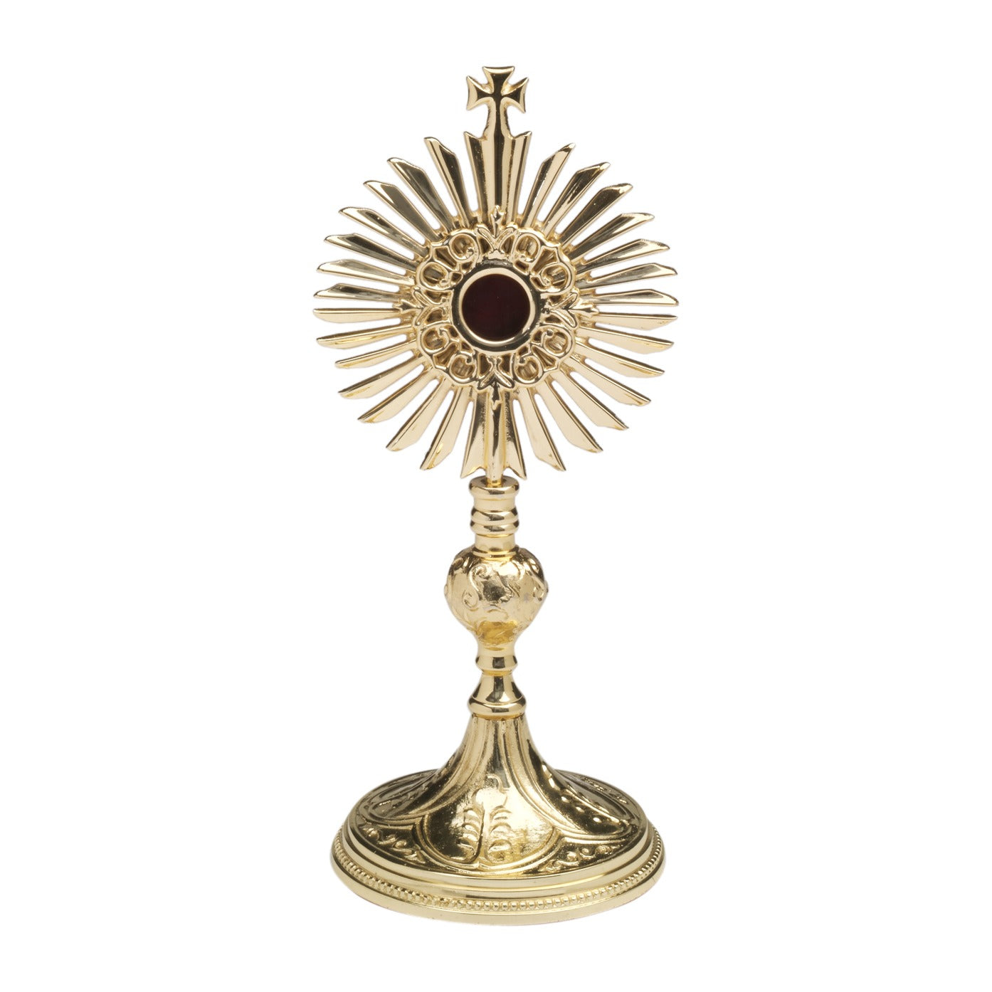 Reliquiario dorato H 28 cm
