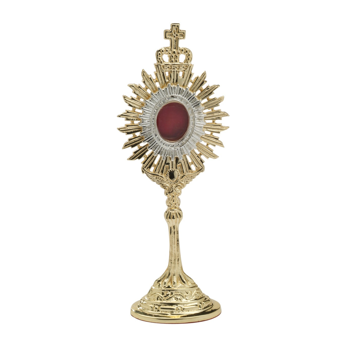 Reliquiario dorato H 18 cm