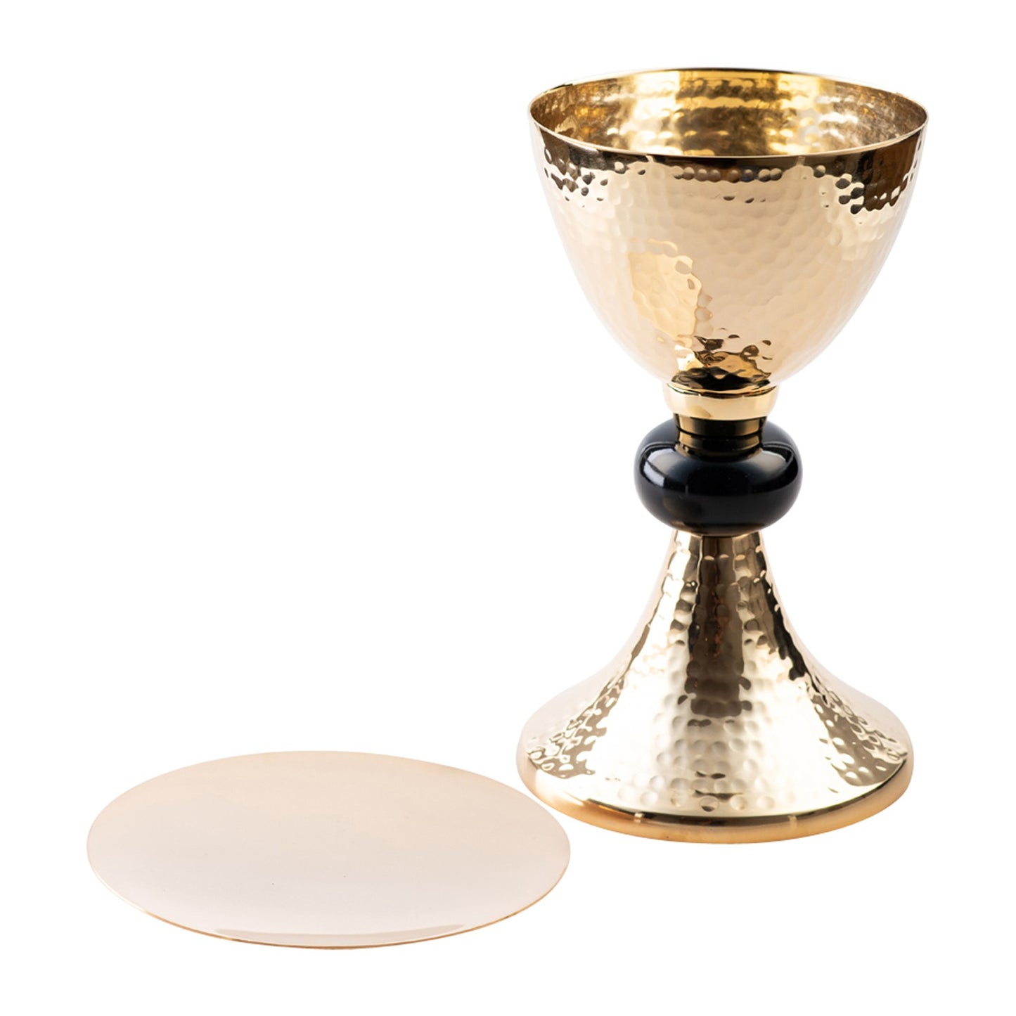 Calice dorato H 20 cm