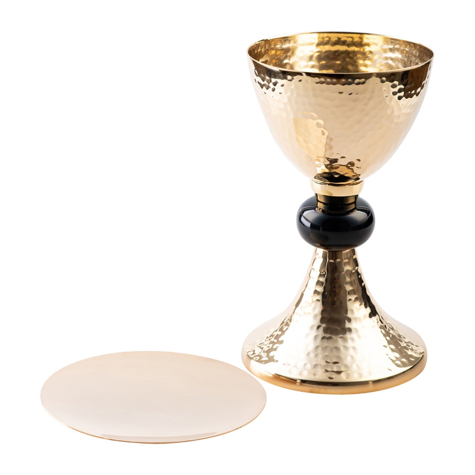 Calice dorato H 20 cm