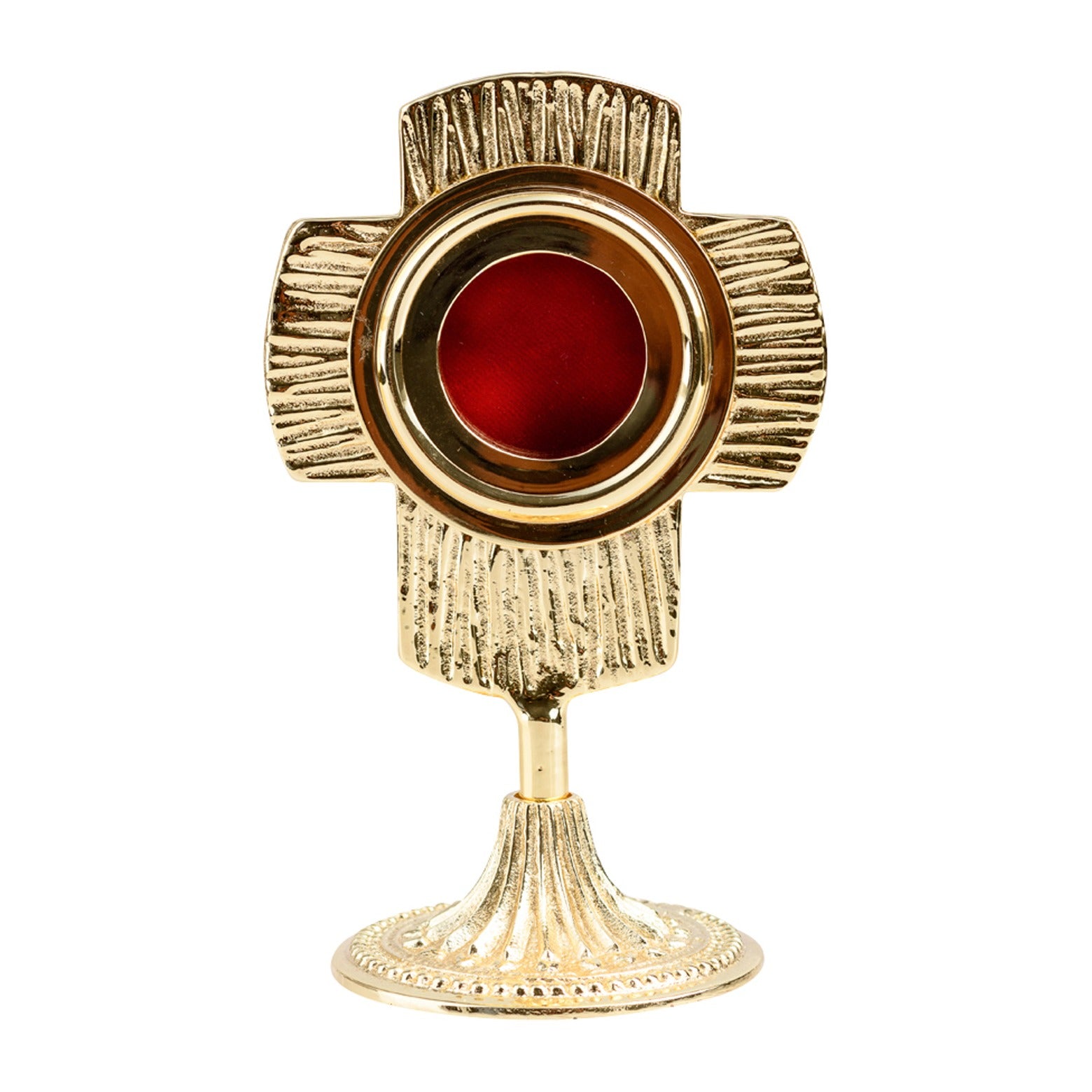 Reliquiario dorato H 17 cm