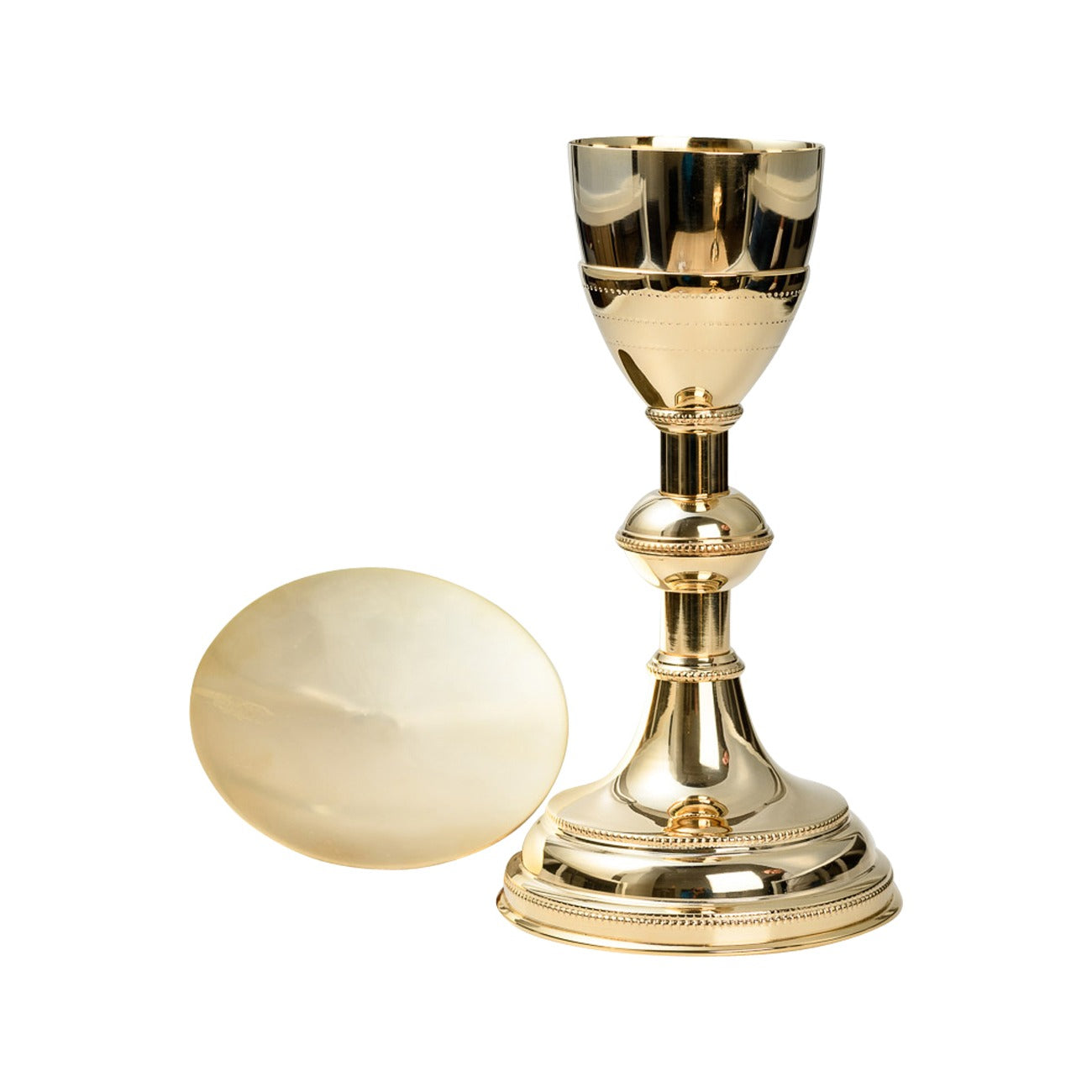 Calice dorato H 25 cm