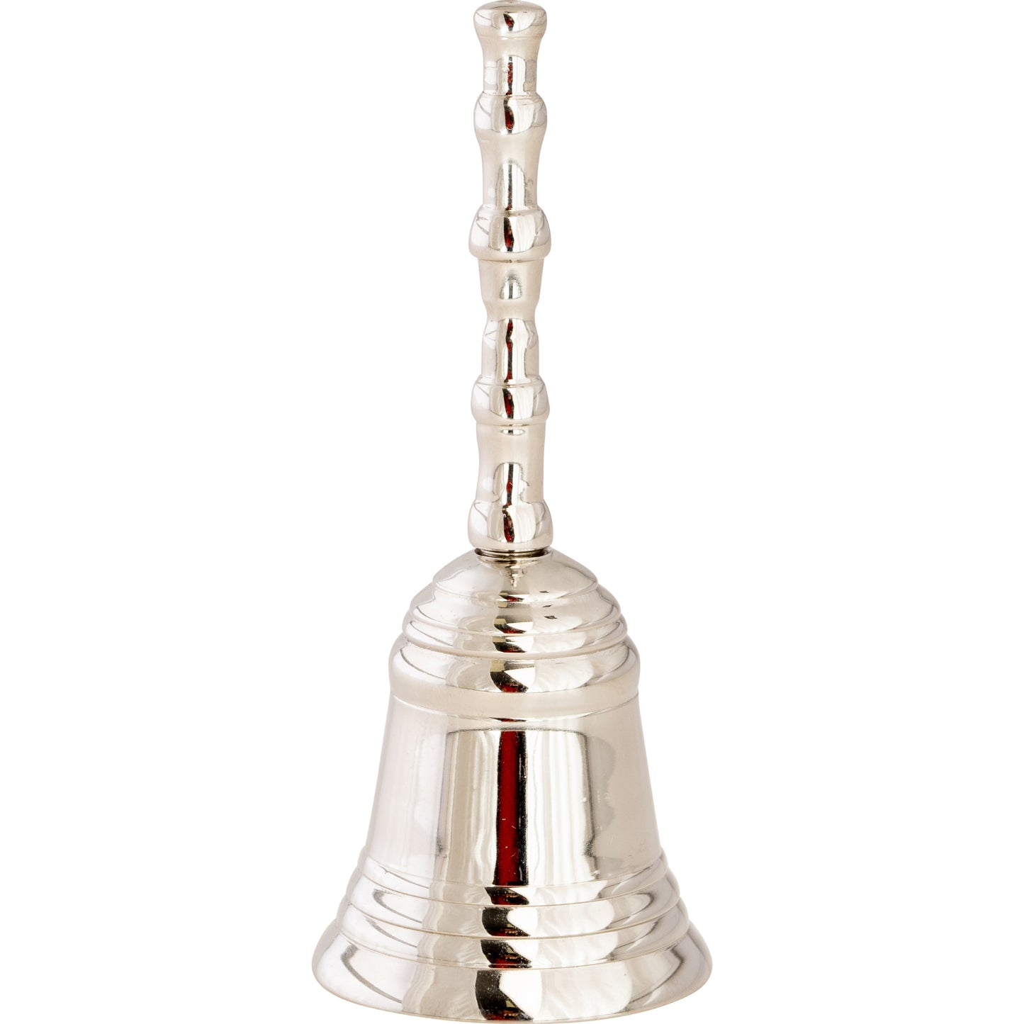 Campana da tavolo nichelata H 12 cm