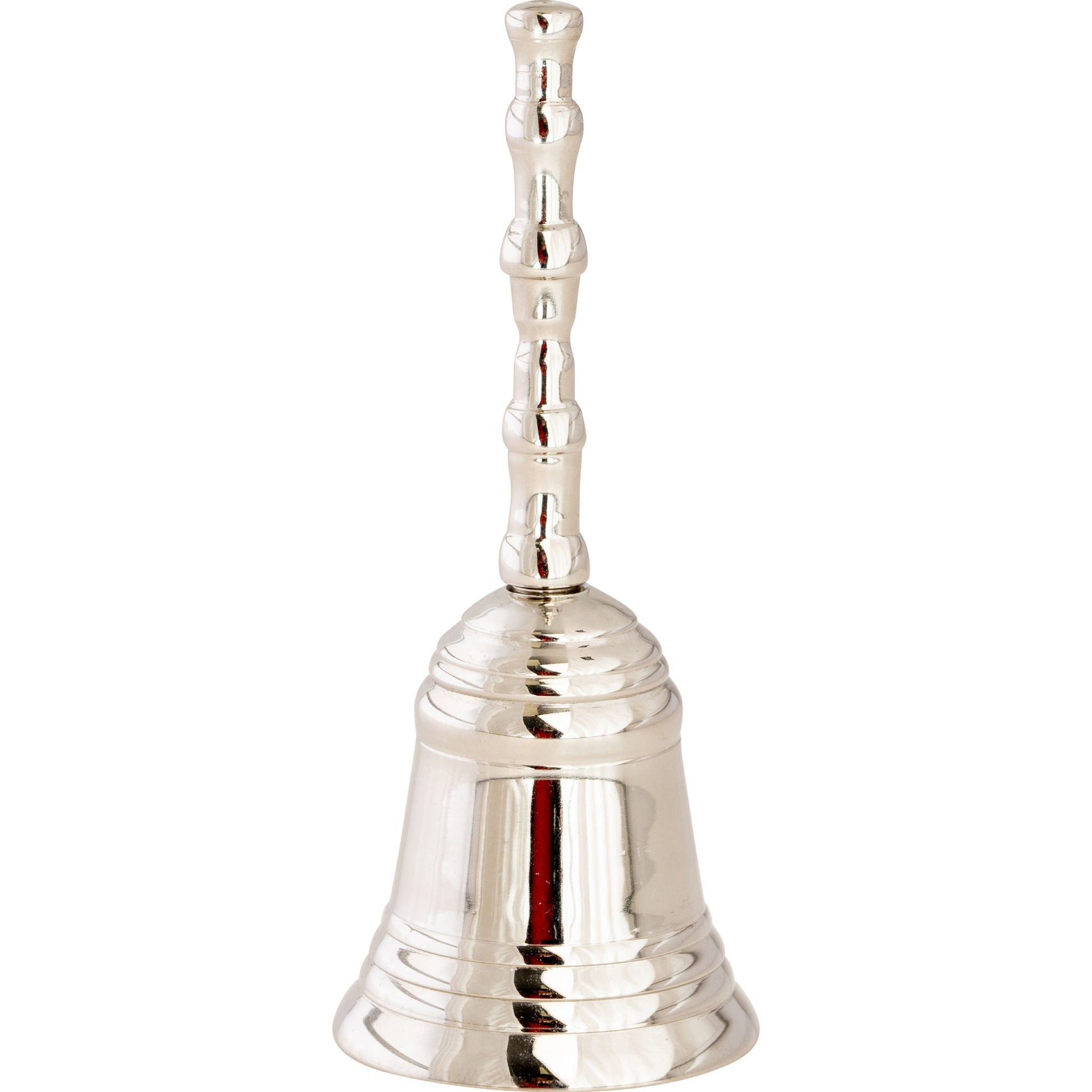 Campana da tavolo nichelata H 12 cm