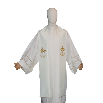 Stola con Croce Alfa e Omega