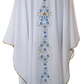 Casula mariana ricamo davanti e dietro