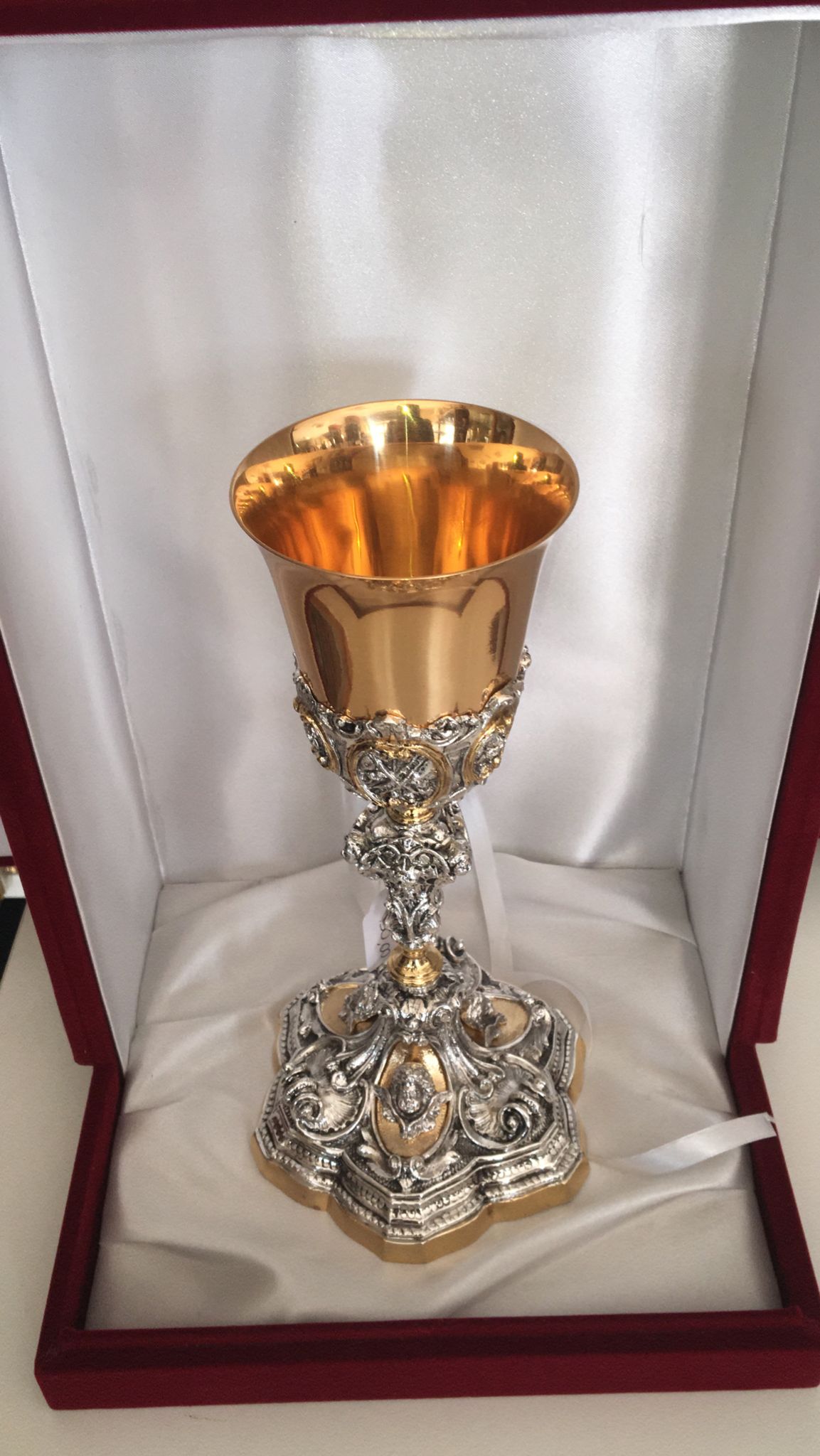 Calice Bicolore Cesellato - luxdei.it