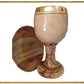 Calice e Patena in Legno D'Ulivo Lucido - luxdei.it