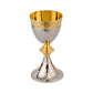 Calice Martellato con Fodera in Argento, altezza 18,5cm - Lux Dei - Vendita Articoli Religiosi