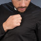 Camicia clergyman tinta unita nera - luxdei.it