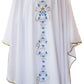 Casula mariana ricamo davanti e dietro - luxdei.it