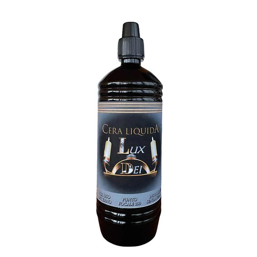 Cera Liquida Liturgica Lux Dei da 1lt - Inodore, 100% pura - Lux Dei - Vendita Articoli Religiosi