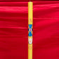 Cero pasquale dipinto a mano in cera d'api 80x120cm