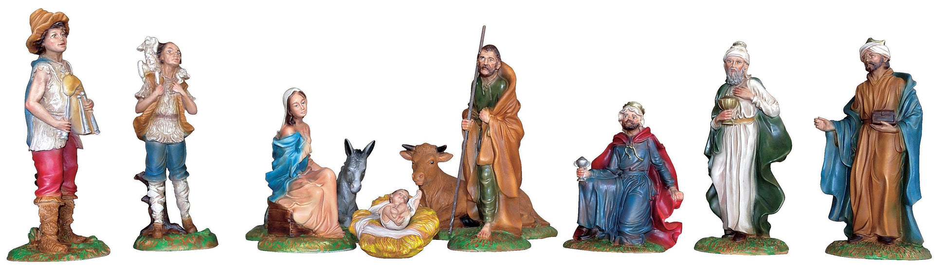 Natività 12 Pezzi - Completo - 20 Cm - Lux Dei - Vendita Articoli Religiosi