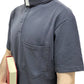 Polo Clergyman Sacerdote Cotone Piquet - Grigio Scuro - luxdei.it