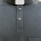 Polo Clergyman Sacerdote Cotone Piquet - Nera - luxdei.it