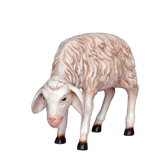 Agnello in piedi a testa bassa - 52x60cm