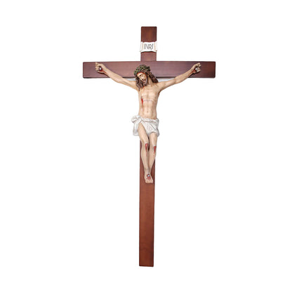 Statua Cristo in Croce - 105cm - Lux Dei - Vendita Articoli Religiosi