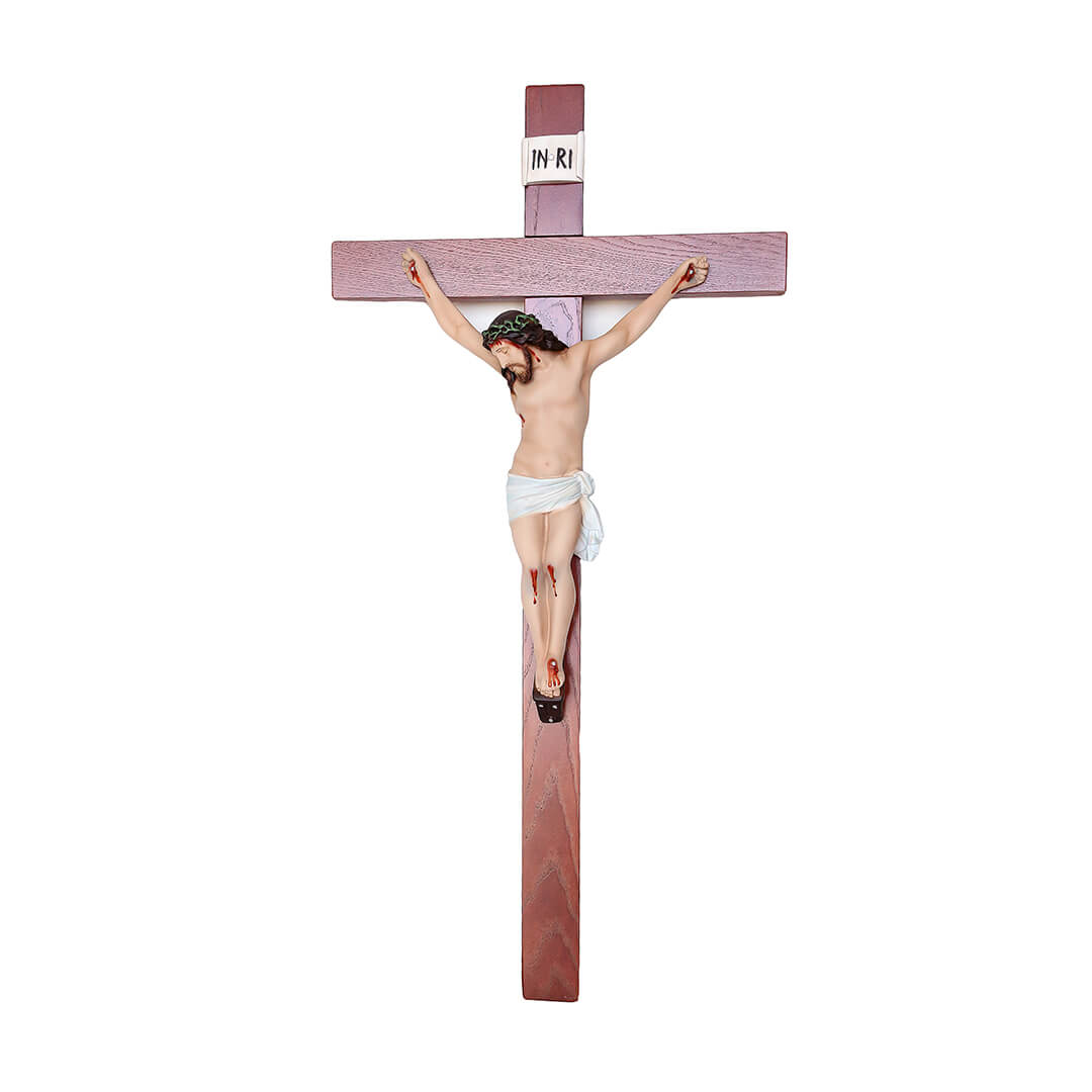 Statua Cristo in Croce - 50cm - Lux Dei - Vendita Articoli Religiosi