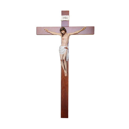 Statua Cristo in Croce - 70cm - Lux Dei - Vendita Articoli Religiosi