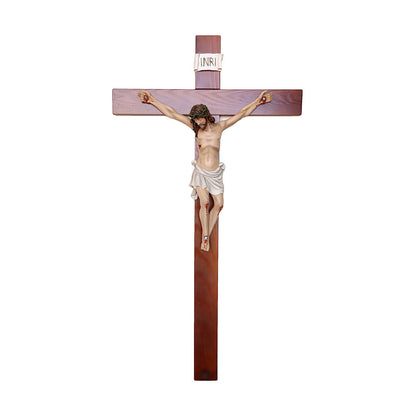 Statua Cristo in Croce - 70cm - Lux Dei - Vendita Articoli Religiosi