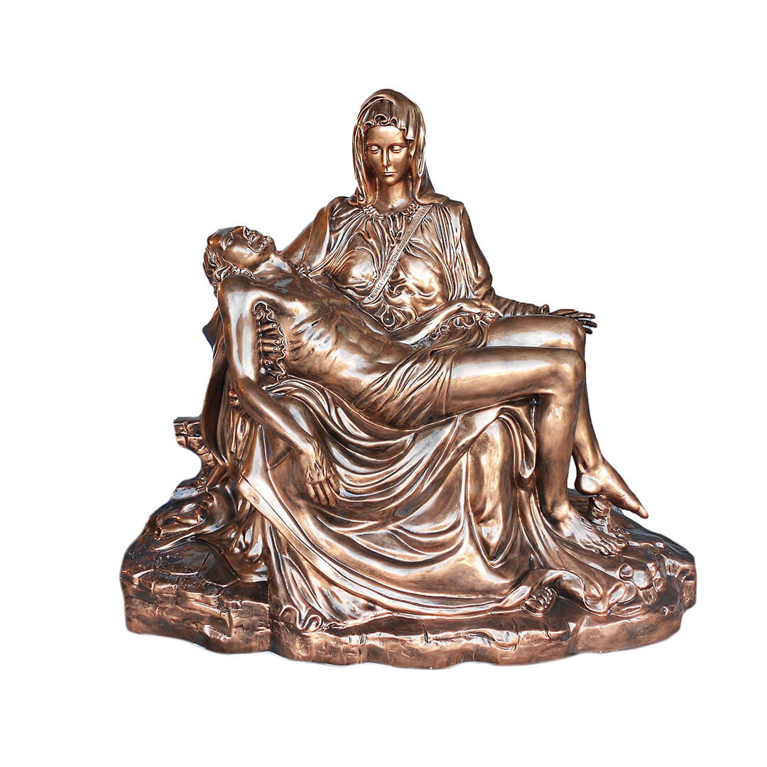 Statua della Pietà - 130x150cm - Bronzo - Lux Dei - Vendita Articoli Religiosi