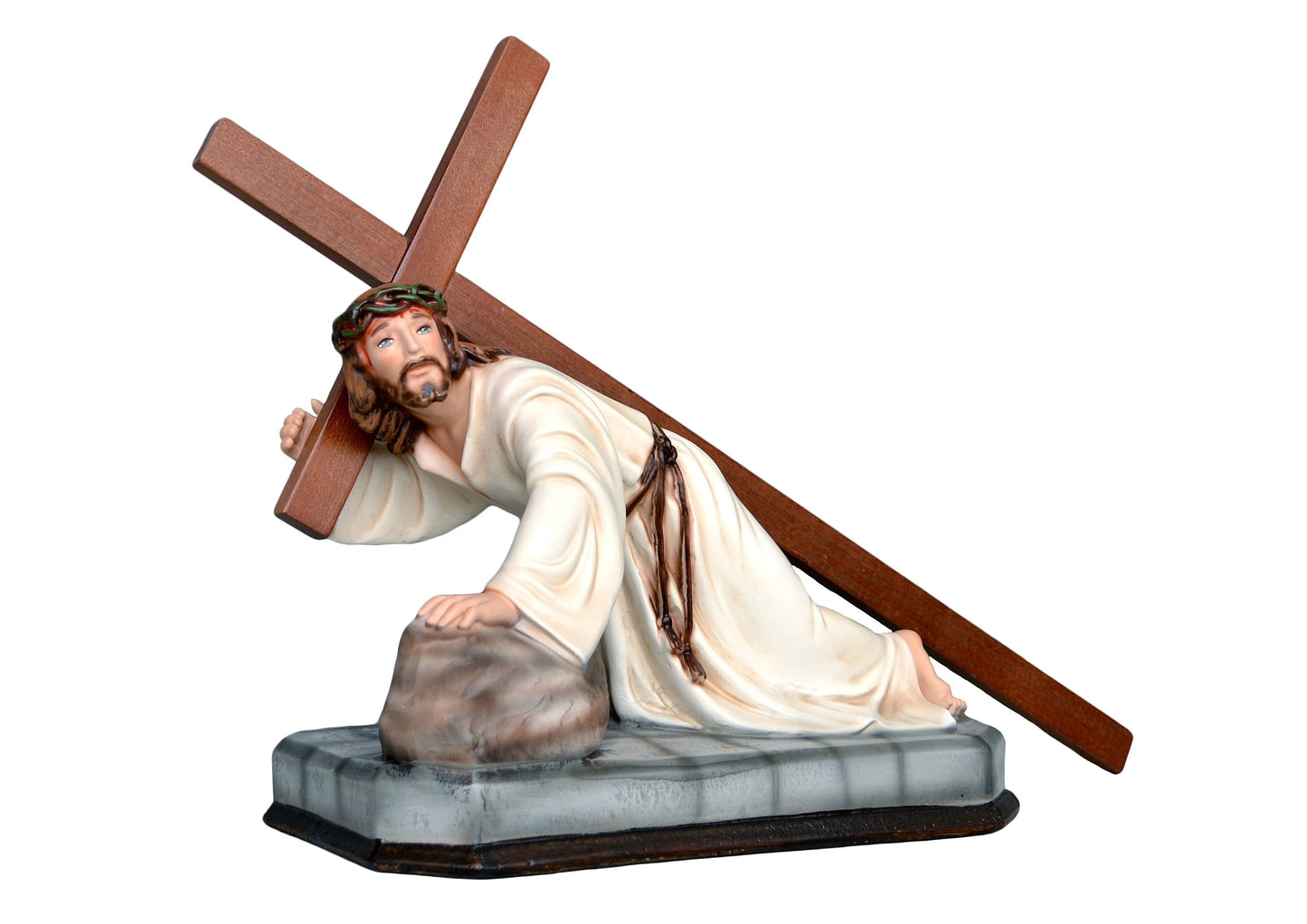 Statua Gesù Cadente - 30cm - Lux Dei - Vendita Articoli Religiosi