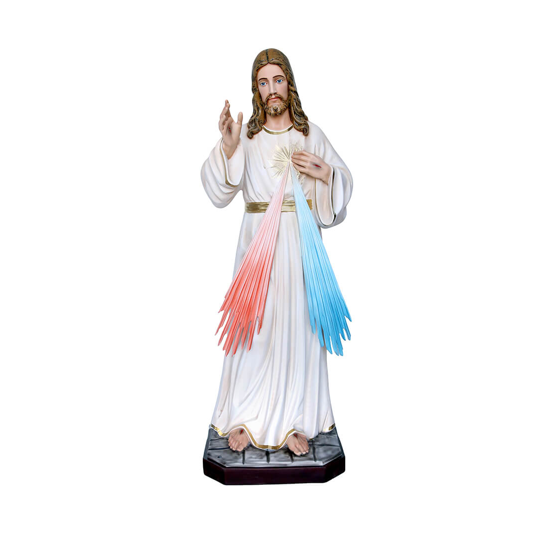 Statua Gesù Misericordioso - 120cm - Lux Dei - Vendita Articoli Religiosi