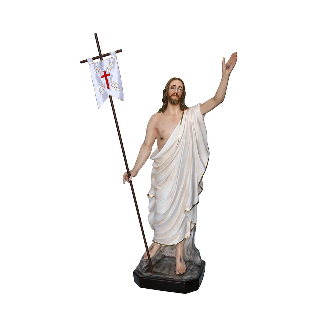 Statua Gesù Risorto - 130cm - Lux Dei - Vendita Articoli Religiosi