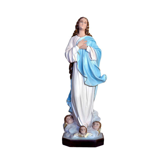 Statua Madonna Assunta al Murillo - 100cm - Lux Dei - Vendita Articoli Religiosi