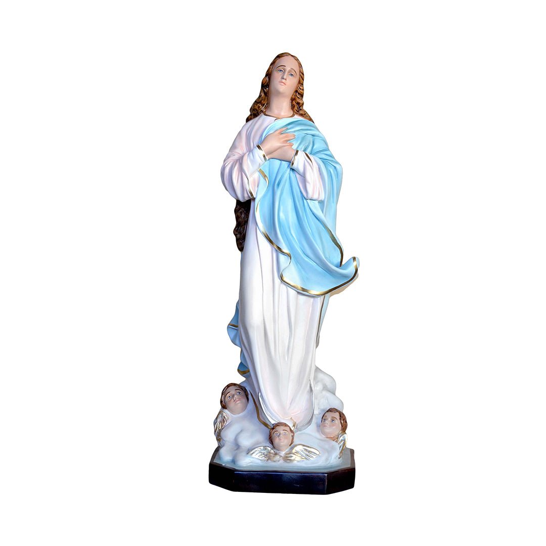 Statua Madonna Assunta al Murillo - 130cm - Lux Dei - Vendita Articoli Religiosi