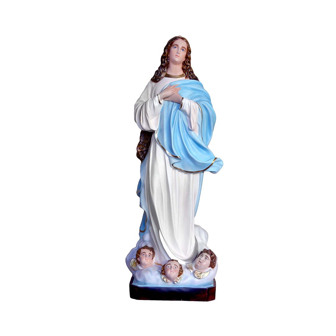 Statua Madonna Assunta al Murillo - 155cm - Lux Dei - Vendita Articoli Religiosi