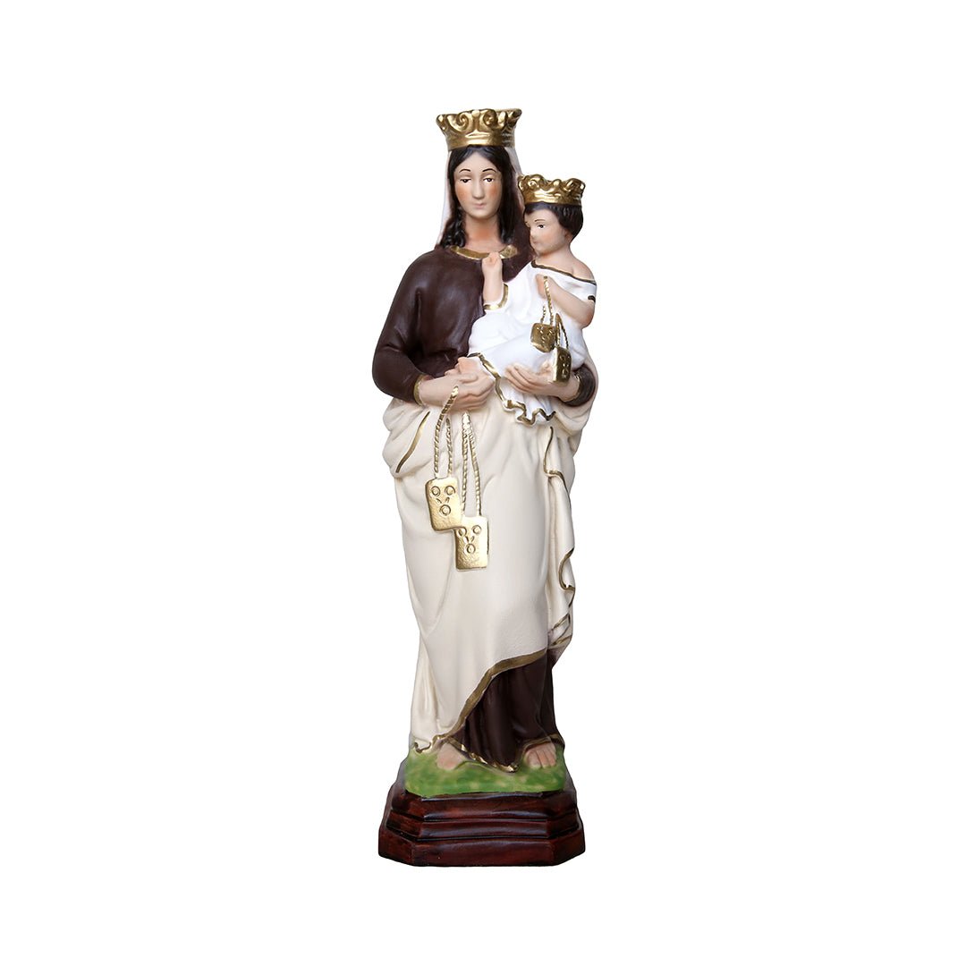Statua Madonna del Carmine - 35cm - Lux Dei - Vendita Articoli Religiosi