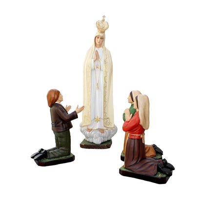 Statua Madonna di Fatima con Pastorelli - 180cm - Lux Dei - Vendita Articoli Religiosi