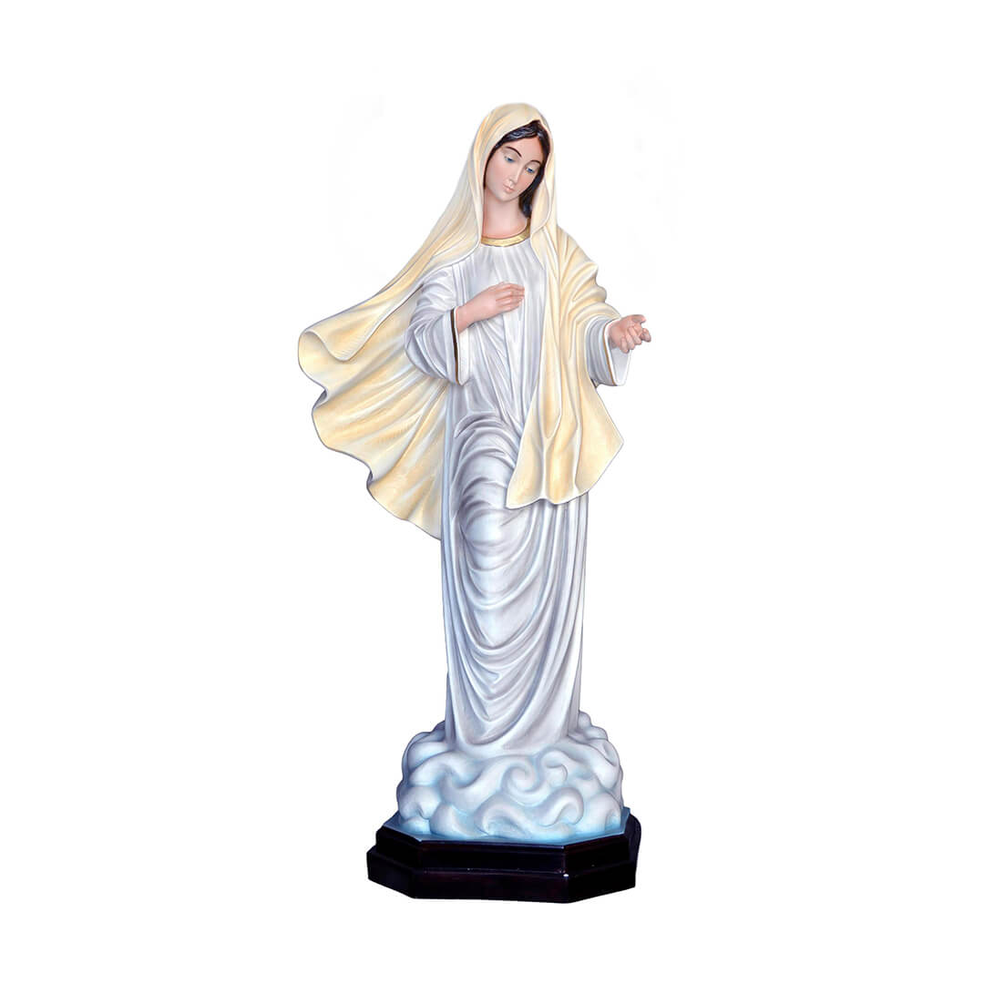 Statua Madonna di Medjugorje - 130cm - Lux Dei - Vendita Articoli Religiosi