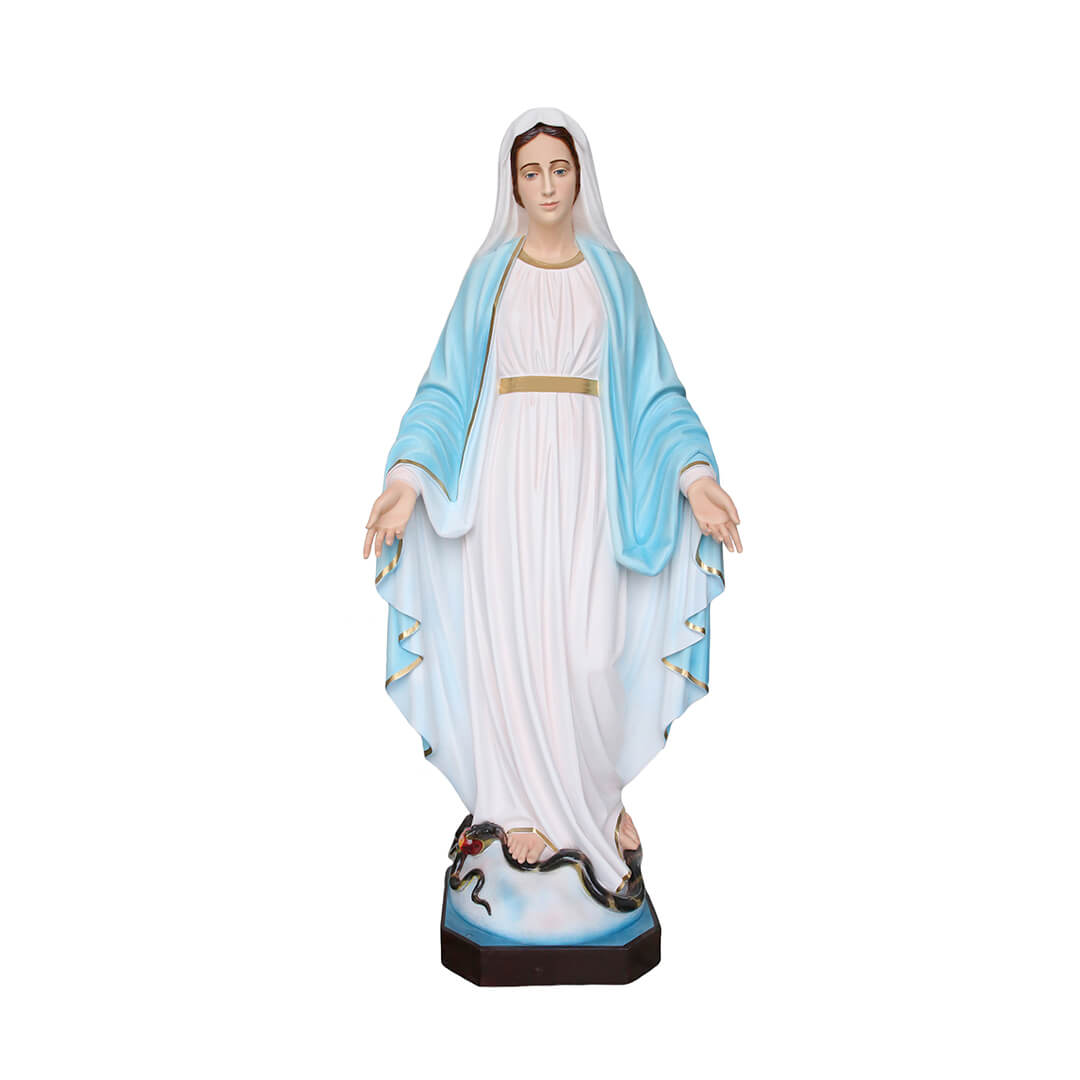Statua Madonna Miracolosa con mani aperte - 160cm - Lux Dei - Vendita Articoli Religiosi