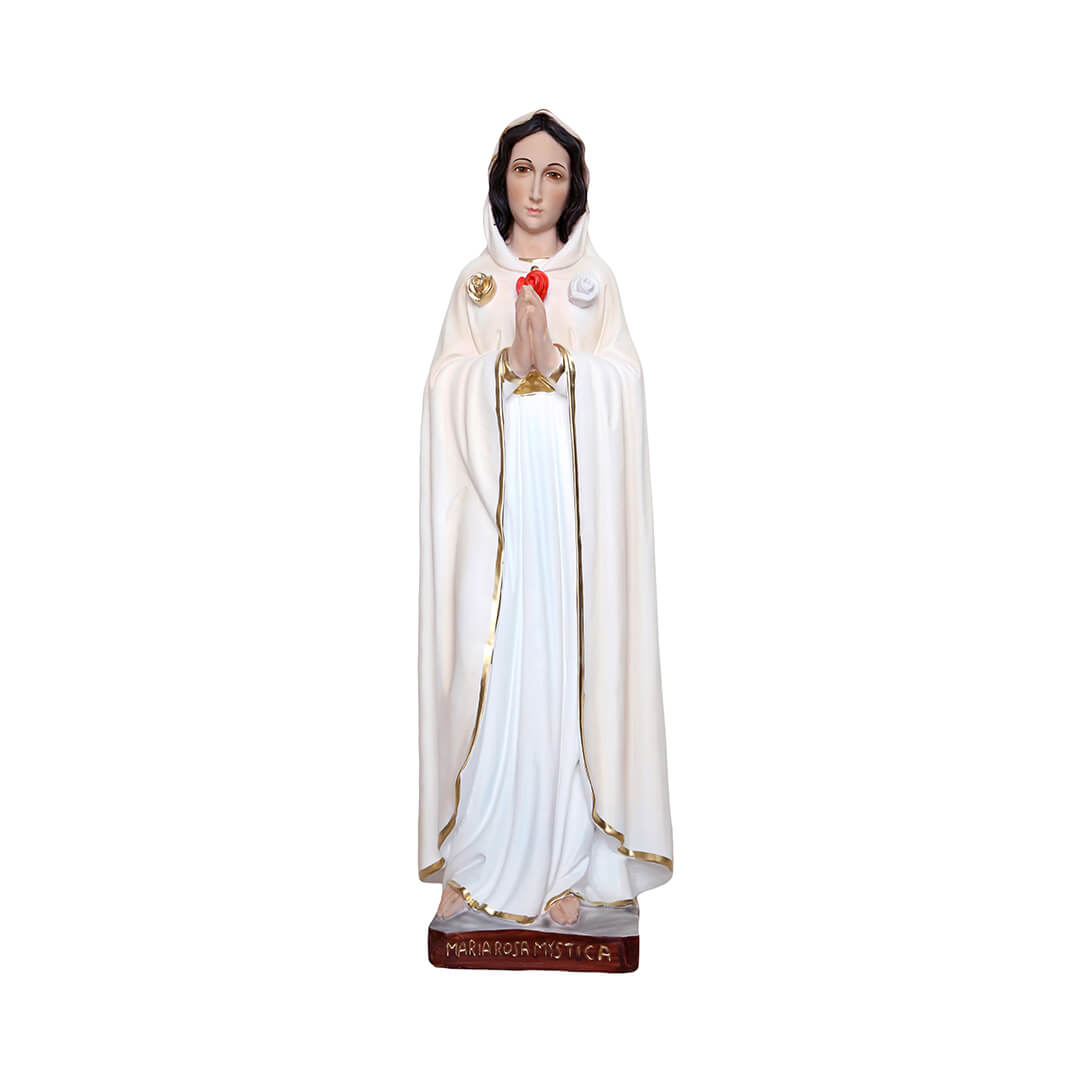Statua Madonna Rosa Mistica - 45cm - Lux Dei - Vendita Articoli Religiosi