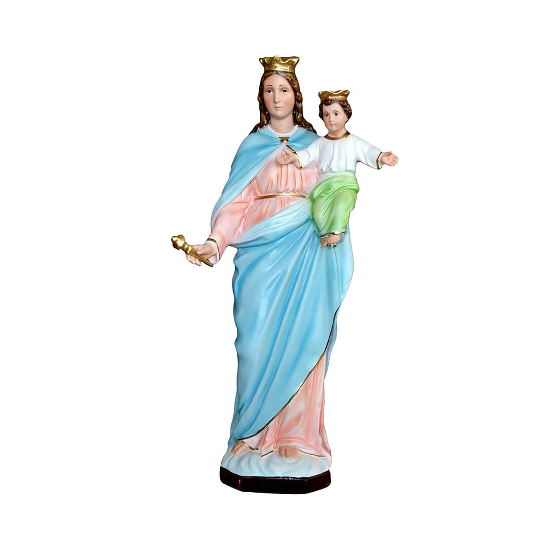 Statua Maria Ausiliatrice - 60cm - Lux Dei - Vendita Articoli Religiosi