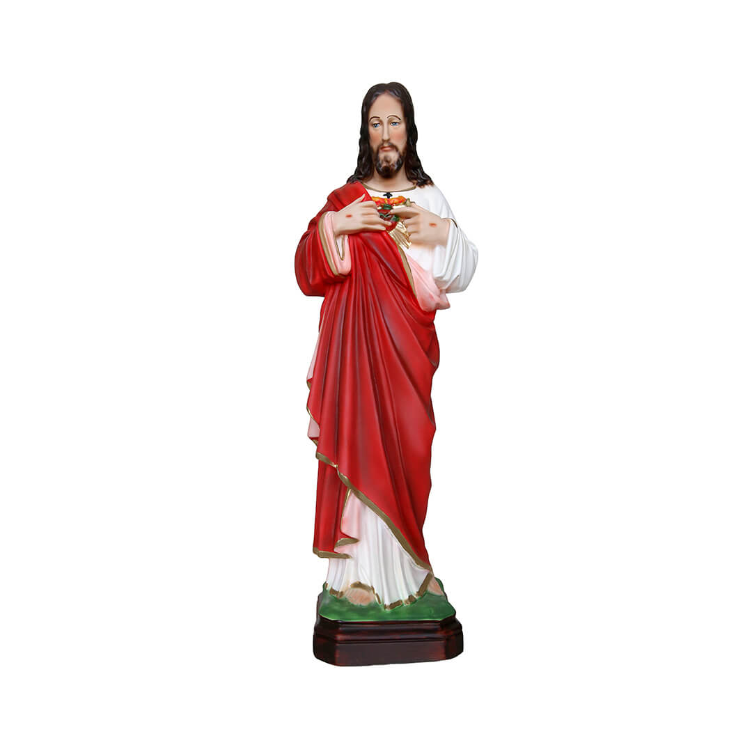 Statua Sacro Cuore - 40cm - Lux Dei - Vendita Articoli Religiosi