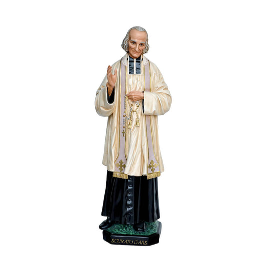 Statua San Curato d'Ars - 125cm - Lux Dei - Vendita Articoli Religiosi