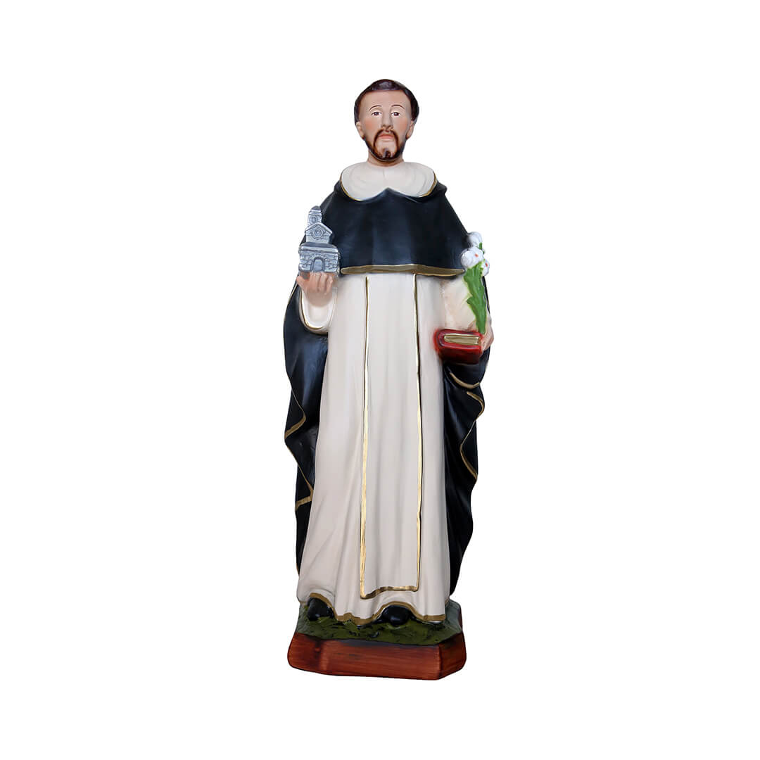 Statua San Domenico Guzman - 40cm - Lux Dei - Vendita Articoli Religiosi
